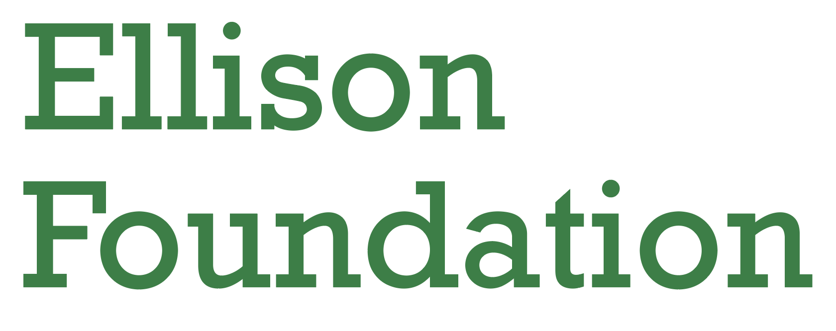 Ellison Foundation logo.