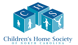 Children's Home Society of North Carolina logo.