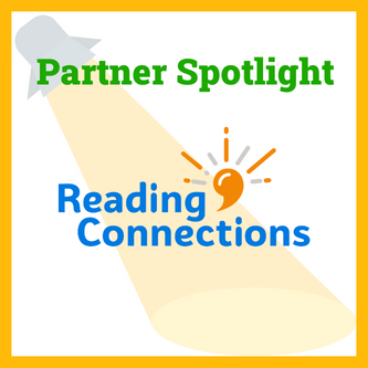 Text says partner spotlight, reading connections
